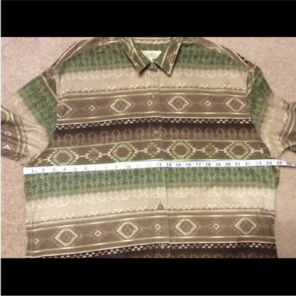CABELA’S WESTERN Button Down LONG Sleeve SHIRT Size 2XL - Picture 5 of 10